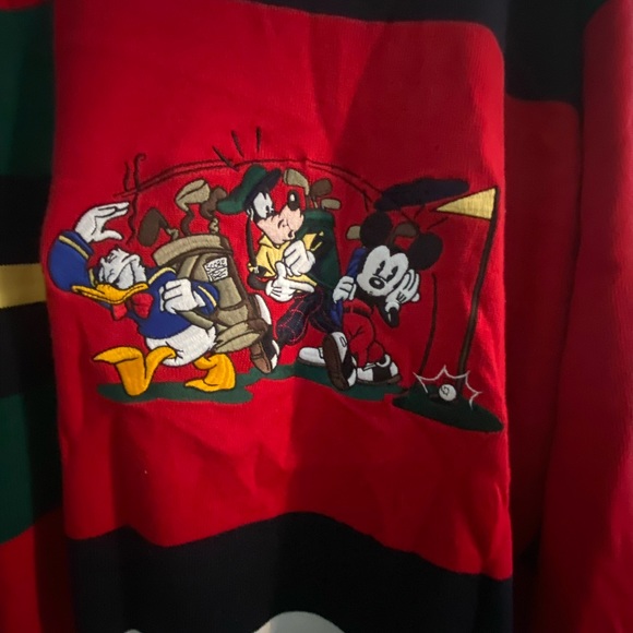 NWOT Disney Vintage Golf sweater - Picture 2 of 4
